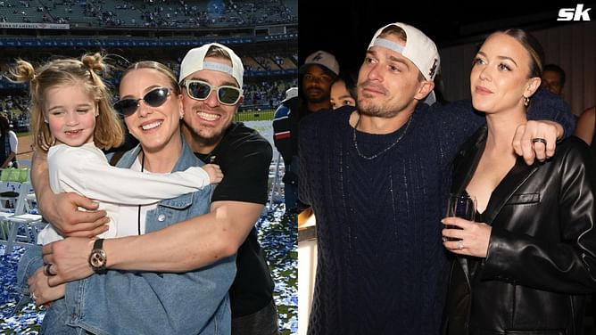 Will Smith, Blake Snell & Corey Seager's wives react as Kike Hernandez and wife Mariana enjoy date night with Dodgers couples in Tokyo