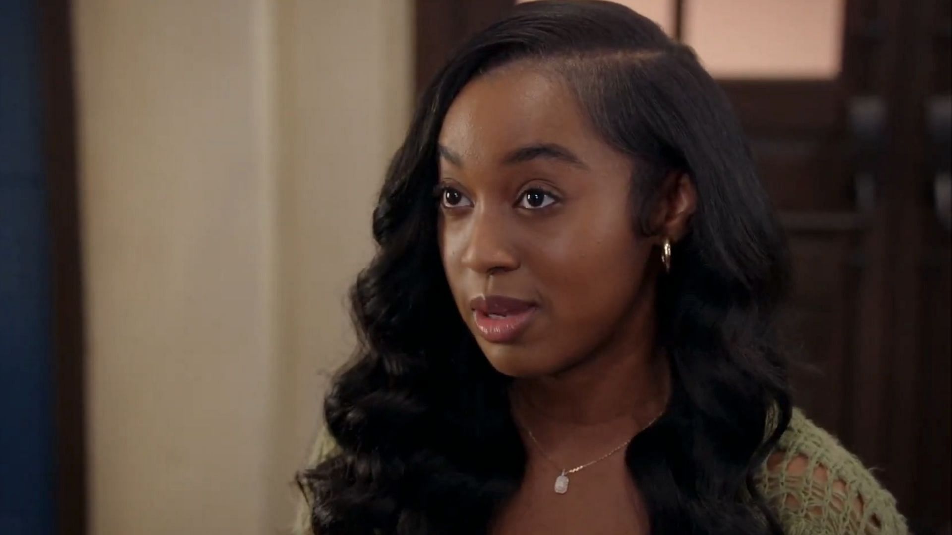 Ella Simone Tabu plays Amina in All American (Image via The CW)