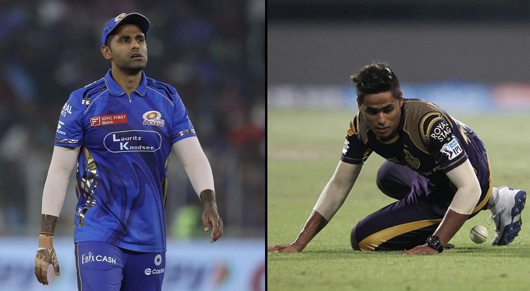 Suryakumar Yadav has played for both MI and KKR. [Getty and ESPN Cricinfo]