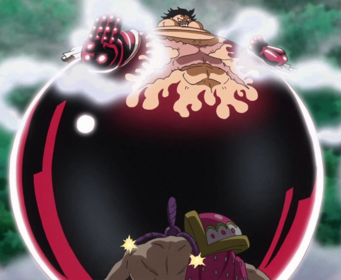 Monkey D. Luffy in One Piece.