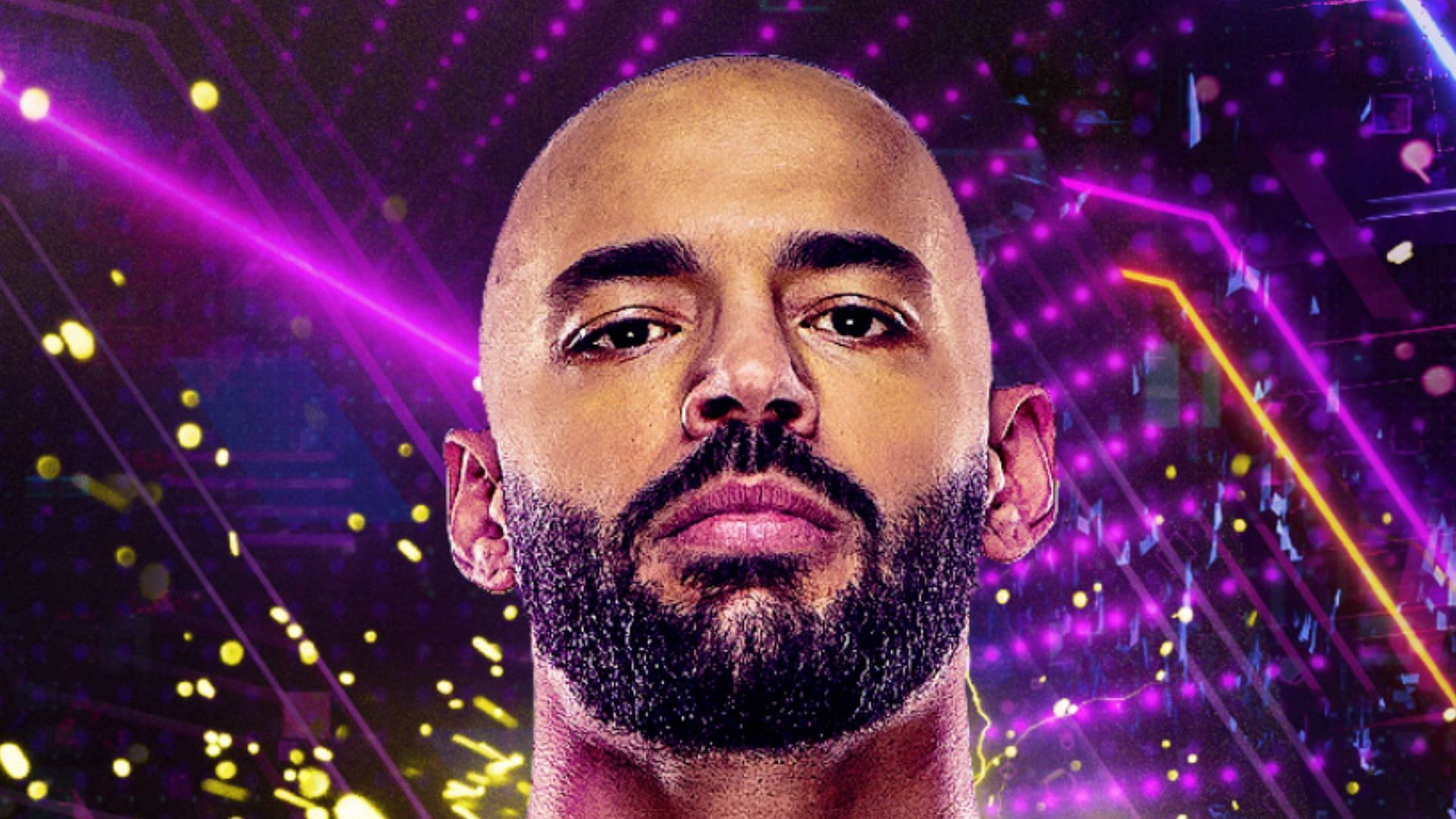 Ricochet is a former WWE star. (Image via AEW Facebook) 