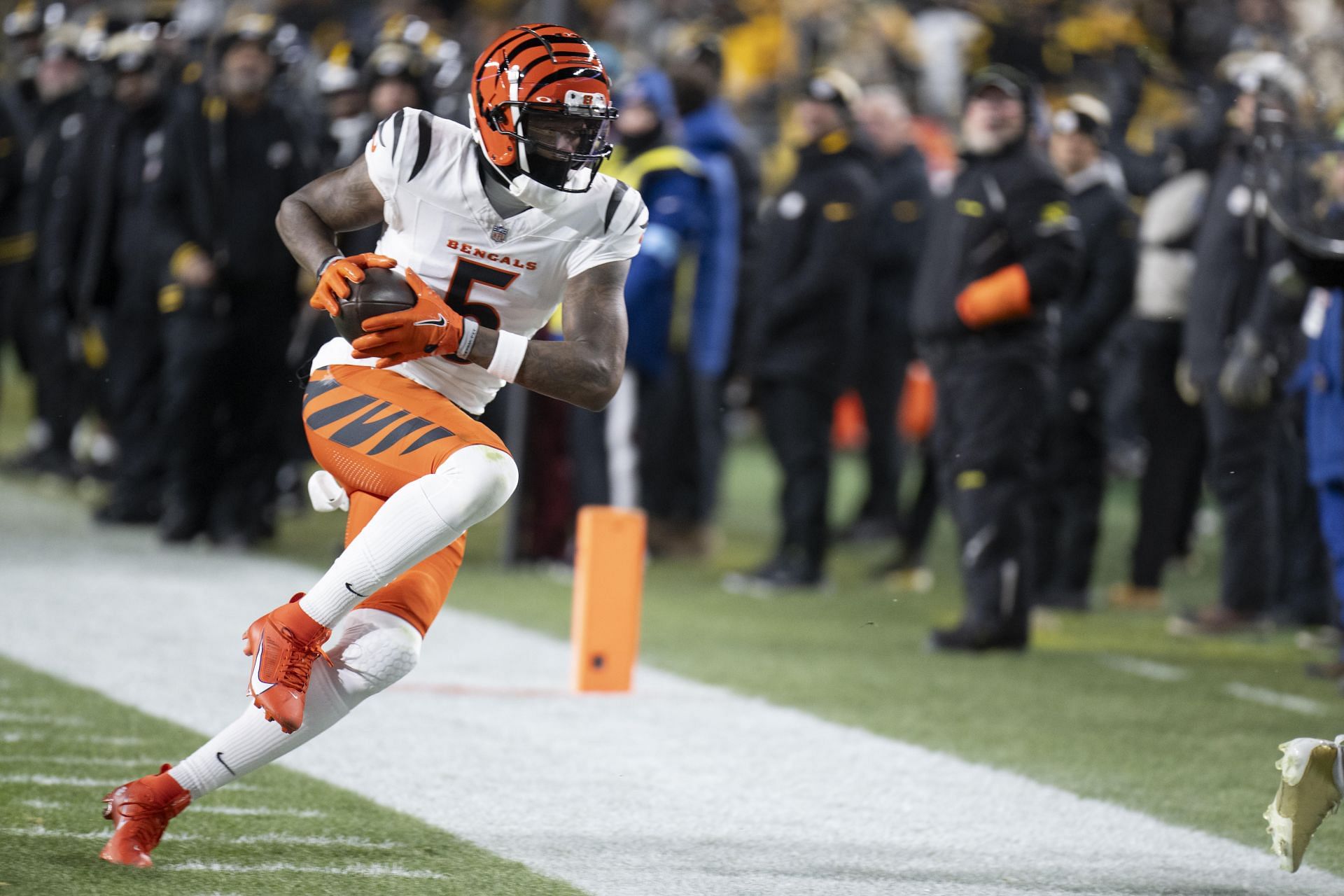 Cincinnati Bengals WR Tee Higgins - Source: Getty