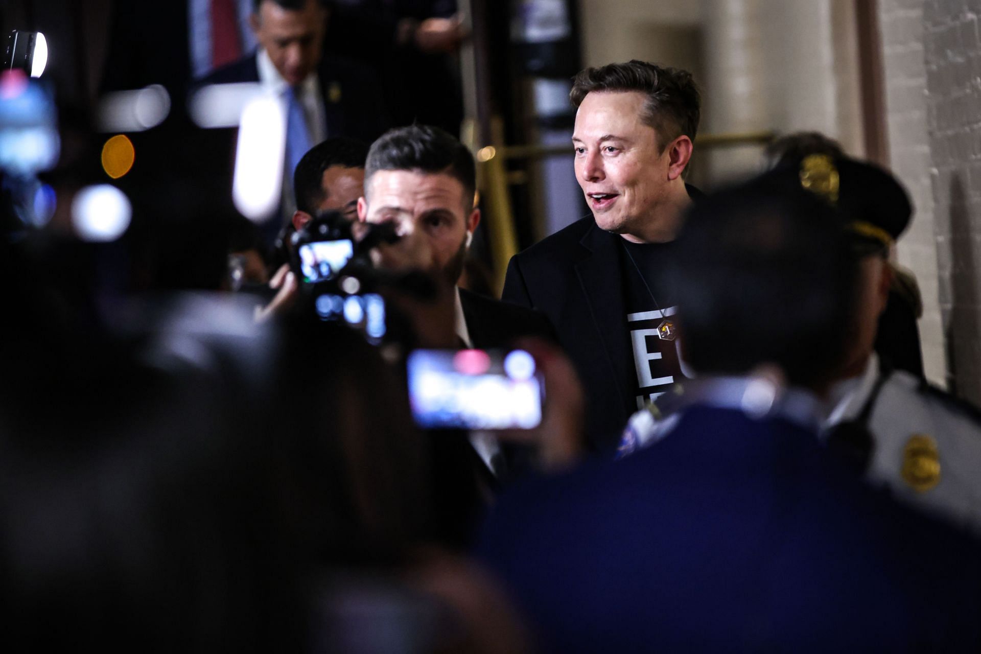 Elon Musk Meets With Republican Lawmakers On Capitol Hill - Source: Getty