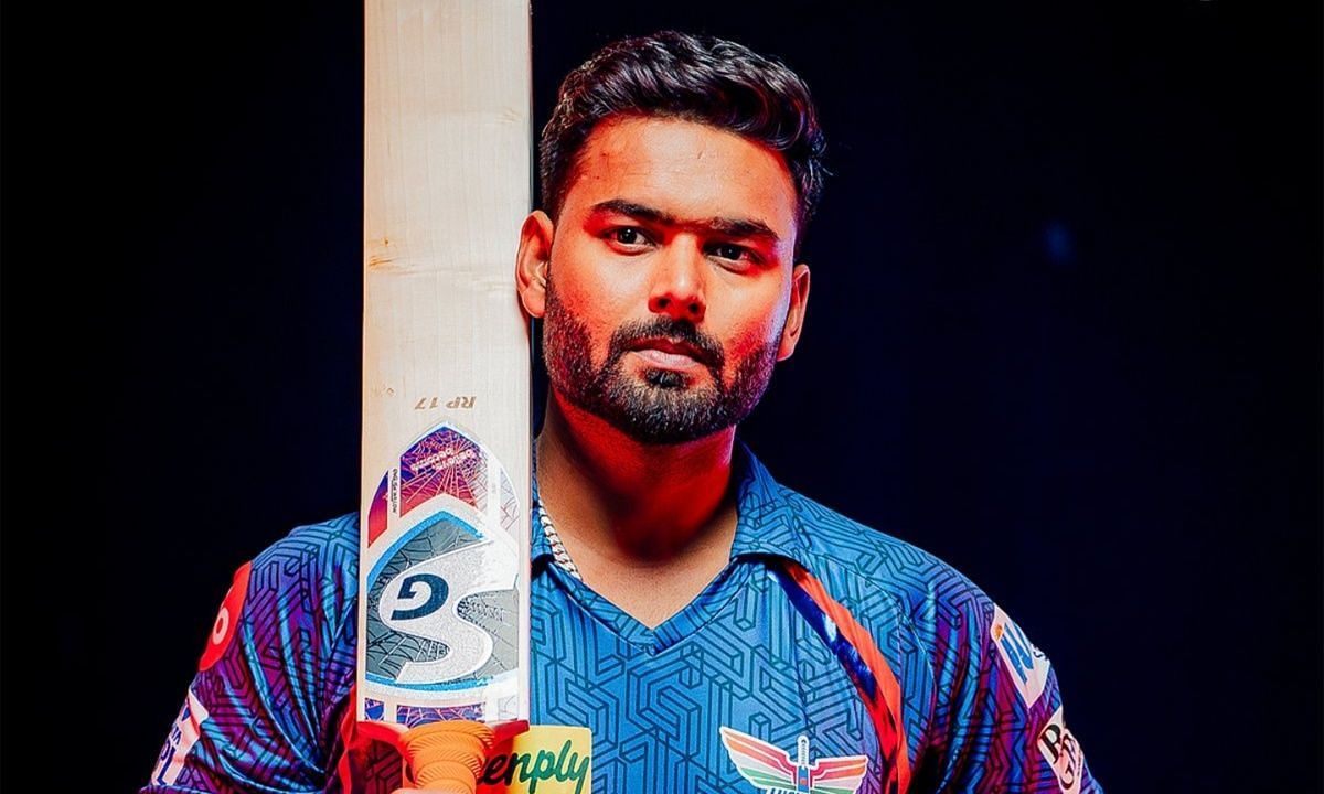 लखनऊ सुपर जायंट्स के कप्तान ऋषभ पंत (Image Credits X@Lucknow Super Giants) 