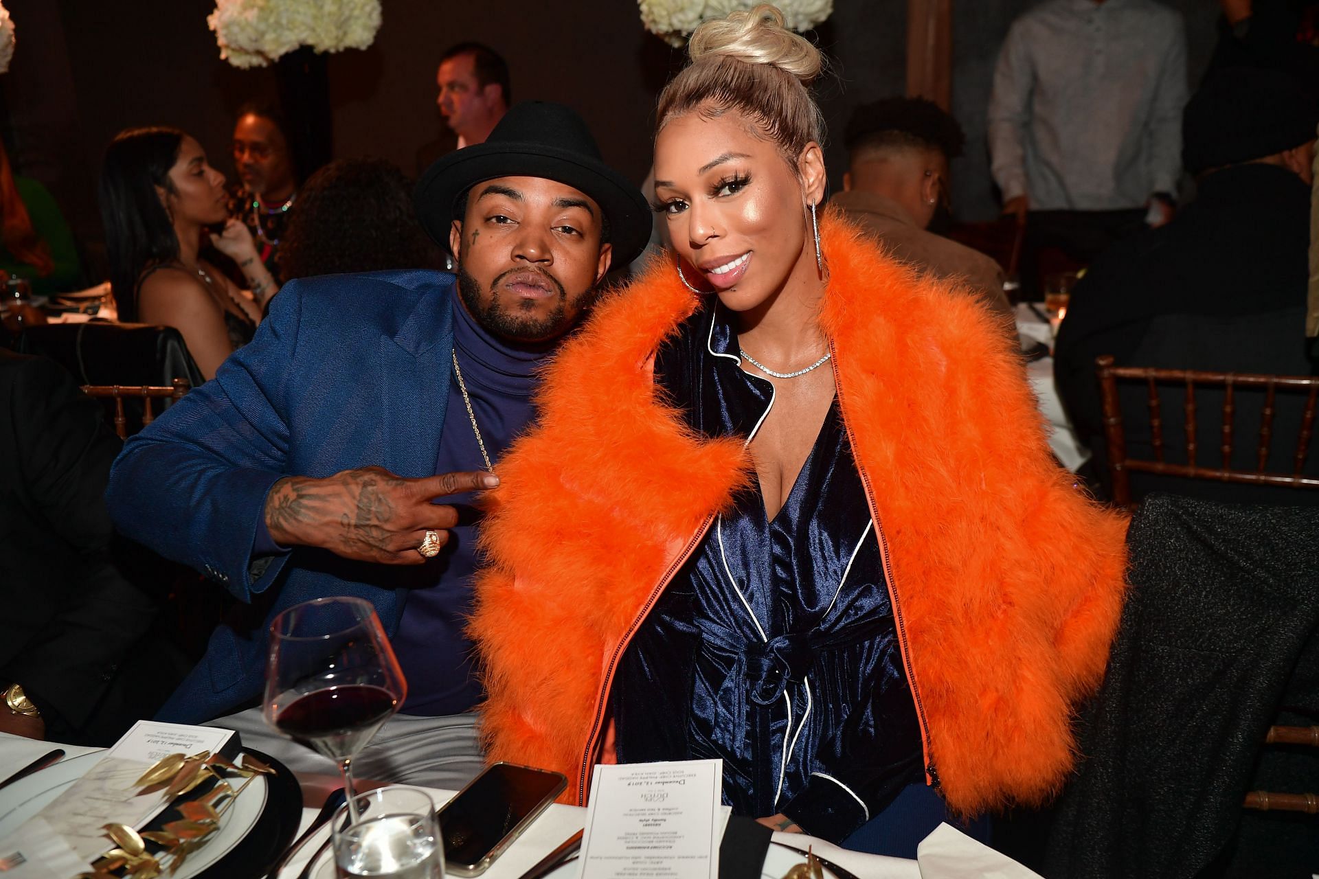 Love &amp; Hip Hop Atlanta stars Bambi Benson and Lil Scrappy (image via Getty)