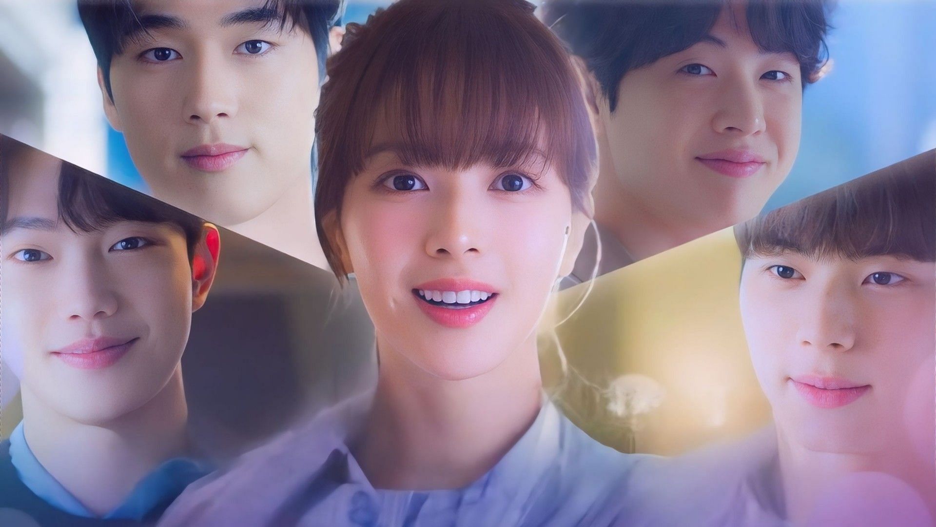 Roh Jeong-eui, Lee Chae-min, Jo Joon-young, Kim Hyun-jin, and Hong Min-gi in Crushology 101 (Image via YouTube/@mbc_drama)