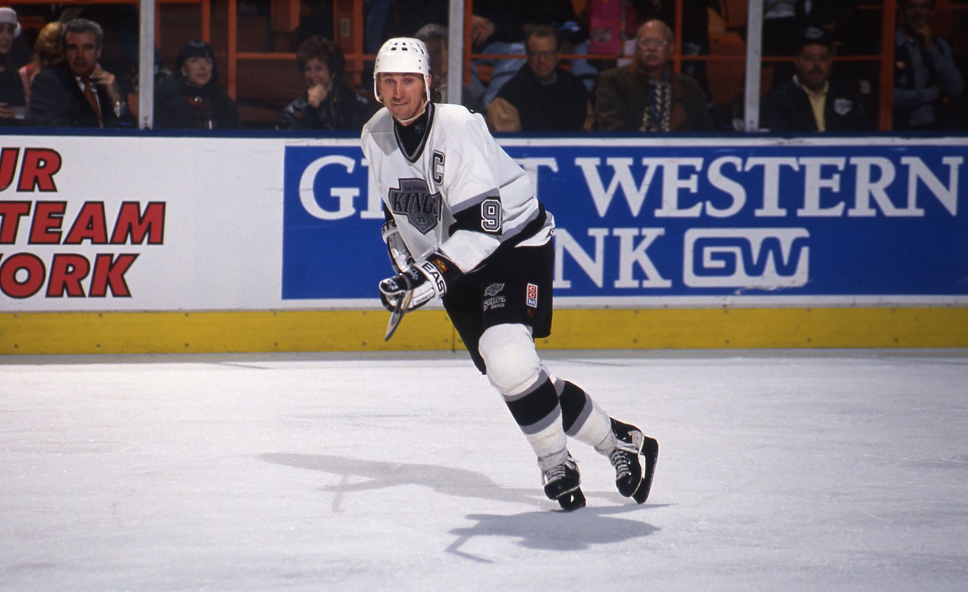 Wayne Gretzky of the Los Angeles Kings - Source: Getty