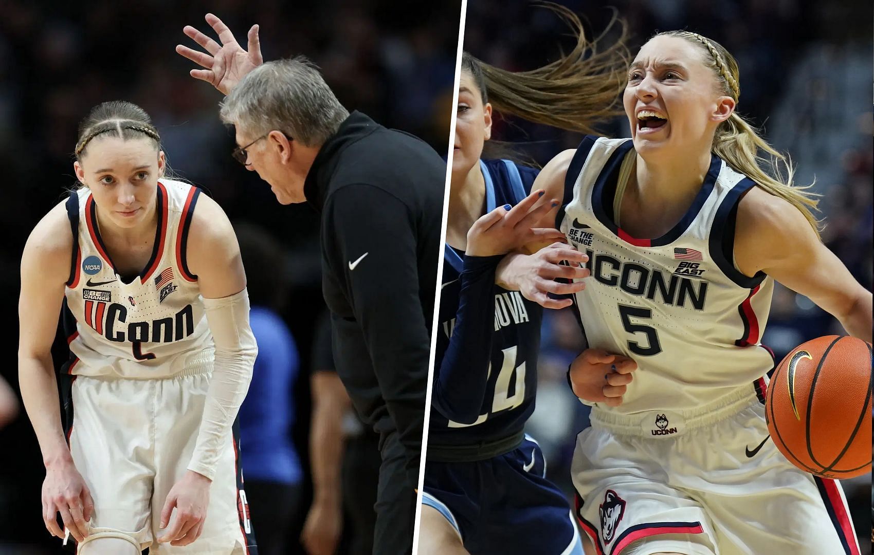 Paige Bueckers, Geno Auriemma