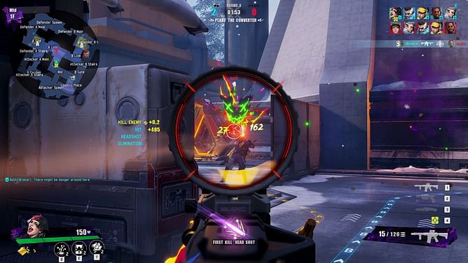 How to customize crosshair in FragPunk