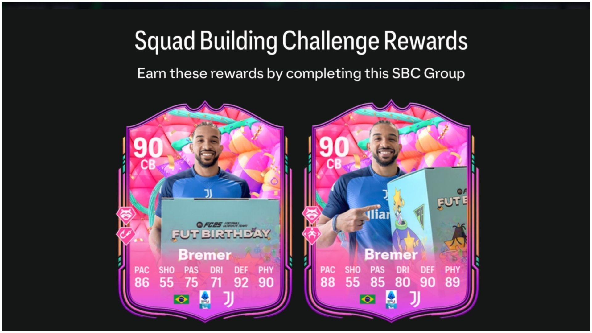 EA FC 25 Gleison Bremer FUT Birthday SBC: All tasks and cheapest solutions