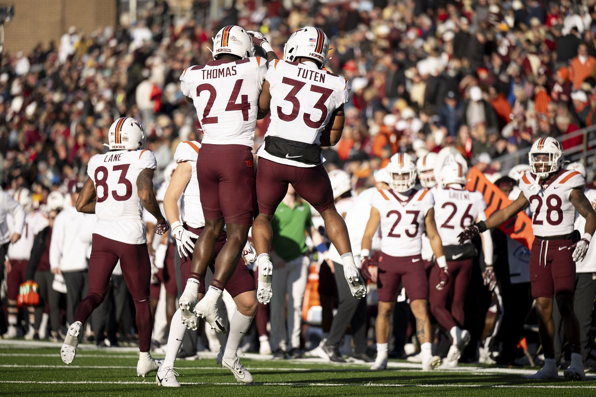 Virginia Tech v Boston College - Source: Getty