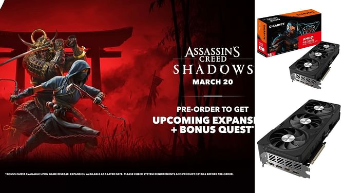 Assassin's Creed Shadows: Best settings for Radeon RX 7800 XT