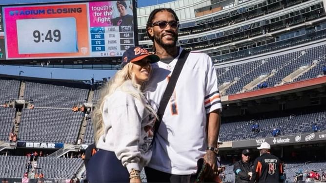 Derrick Rose's wife Alaina Rose drops 2-word reaction as they enjoy day out at Swiss luxury watchmaker