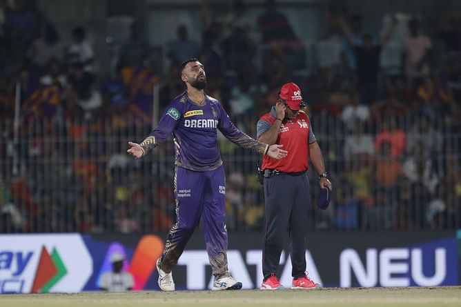 We asked Grok to predict the batters Varun Chakaravarthy could dismiss in today's MI vs KKR IPL 2025 match; it picked star batter as prime candidate