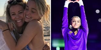 Olivia Dunne's mother Katherine reacts to Tigers' gymnast bidding emotional farewell to LSU on seniors night