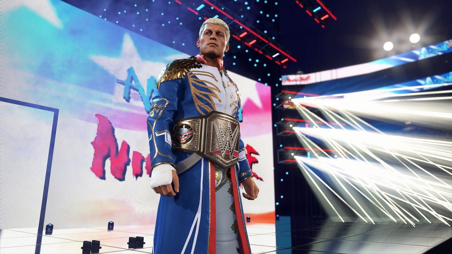 Cody Rhodes in WWE 2K25 (Image via 2K)