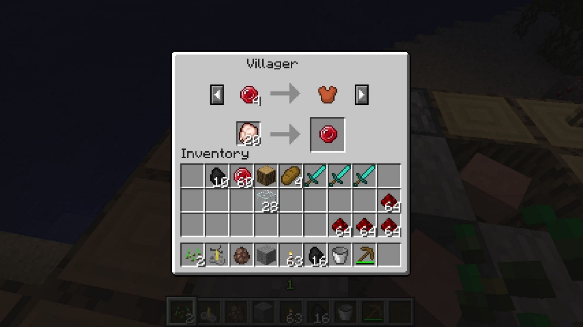 Ruby&#039;s first screenshot by Jeb (Image via Minecraft Wiki || Mojang Studios)