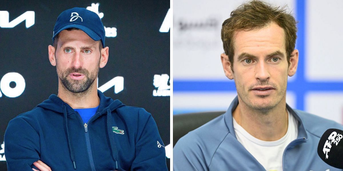 Novak Djokovic (L) and Andy Murray (R) [Image Source: Getty Images]