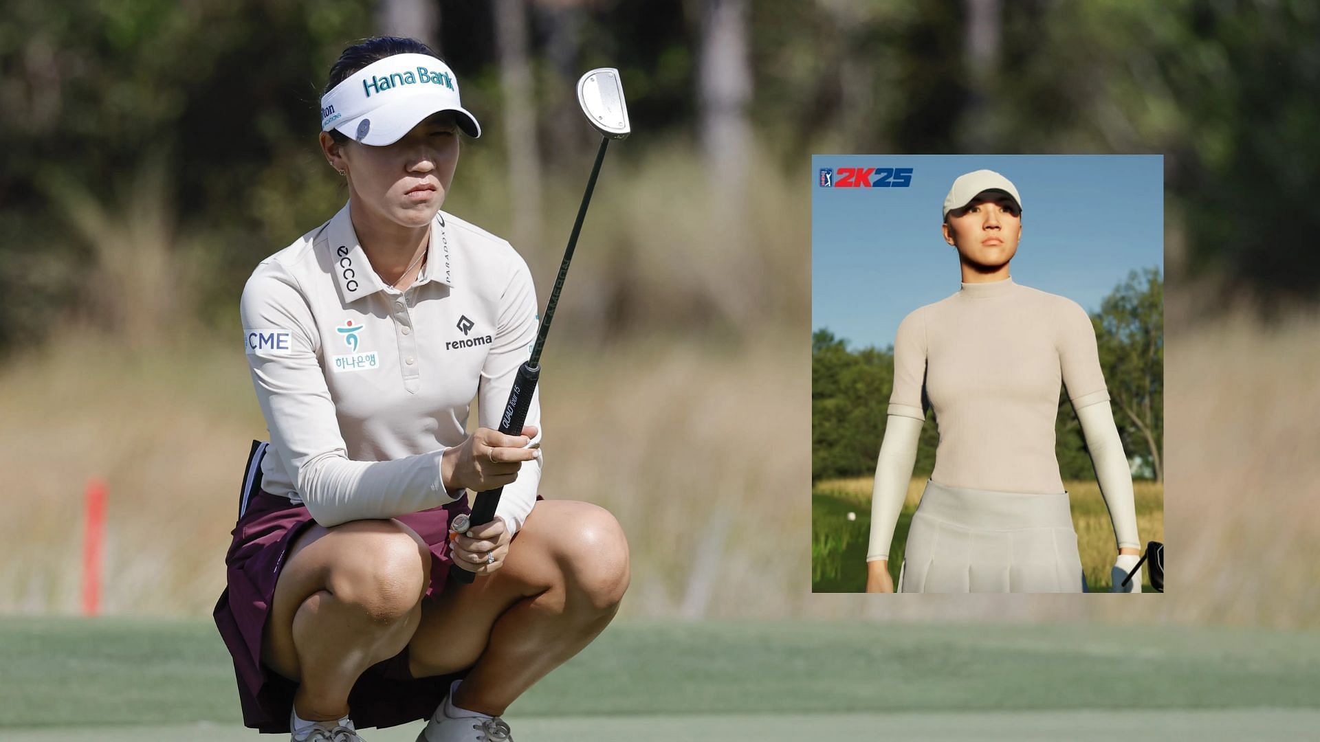 Lydia Ko celebrates being part of PGA Tour 2k25 game (Images via Imagn and @lydsko/Instagram)