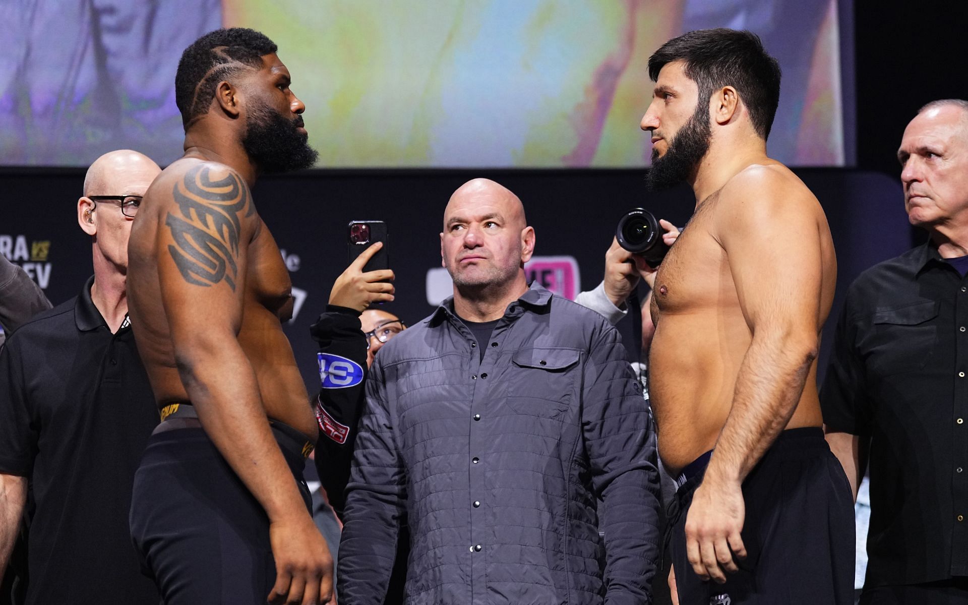  Curtis Blaydes vs. Rizvan Kuniev [Images courtesy: Getty]