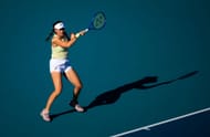 Bencic in action at the Miami Open - Source: Getty