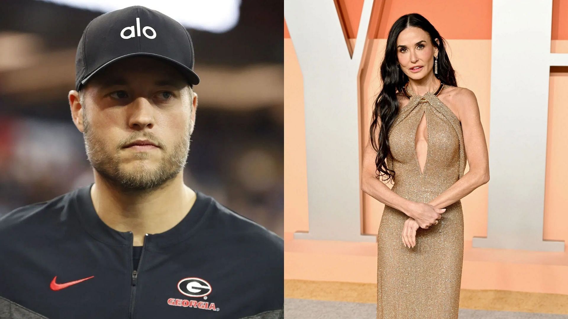 Matthew Stafford reacts to Demi Moore failing to win Best Acress Oscar