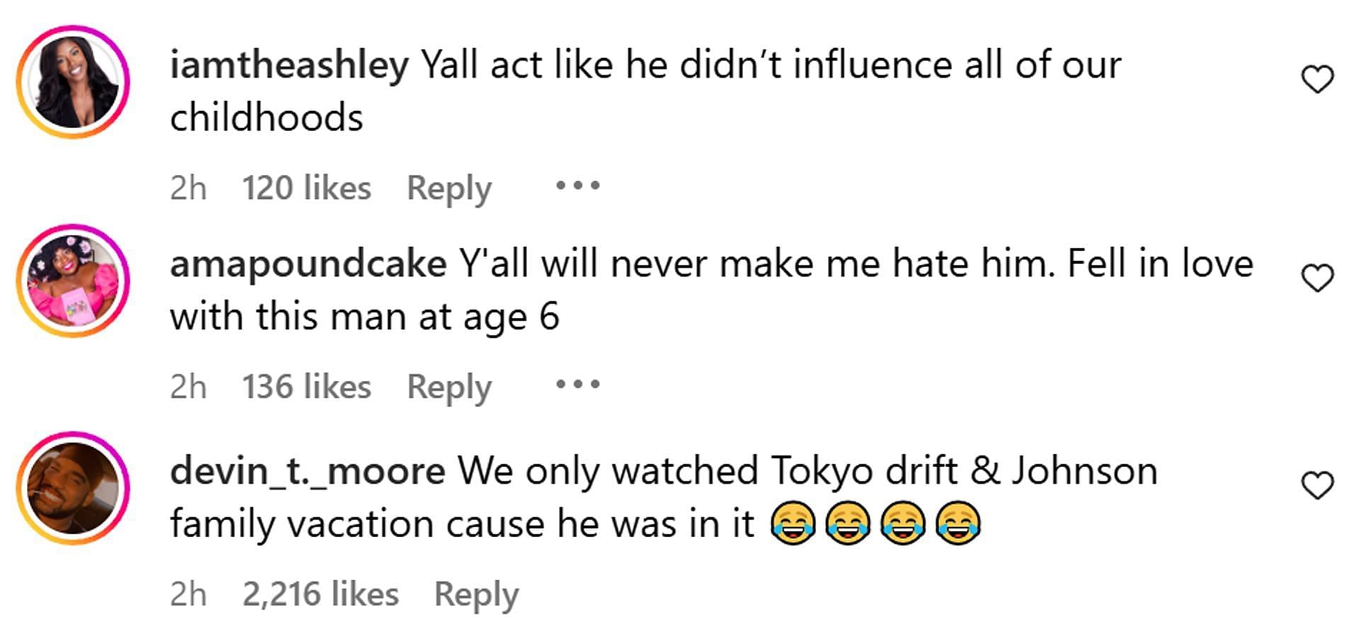 Comments reacting to the news (Image via Instagram/@theshaderoom)