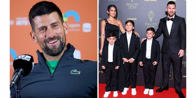 Novak Djokovic gets honest about 'great honor' of having Lionel Messi and family witness him reach Miami Open final