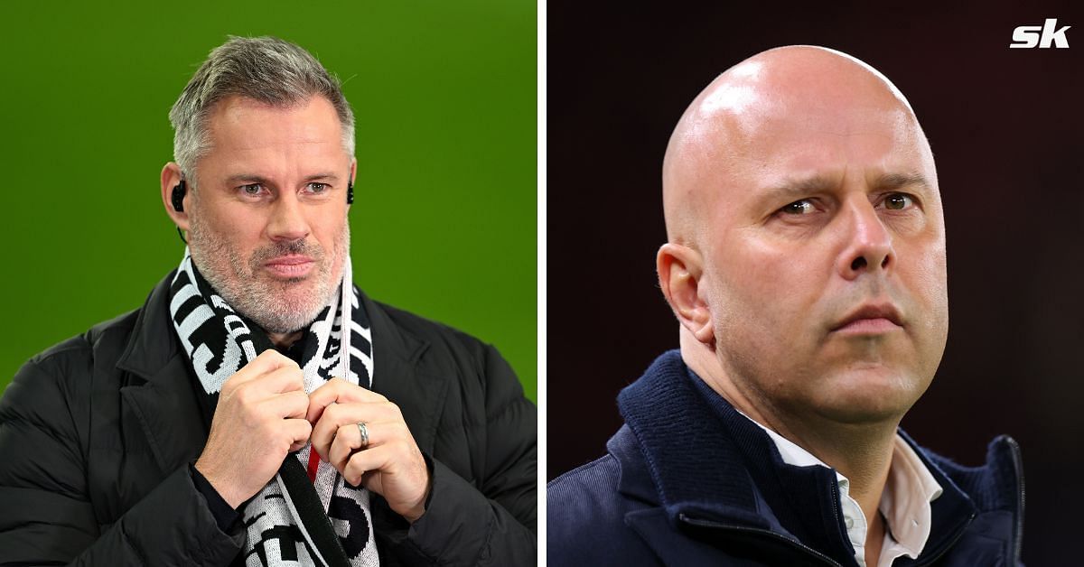 Arne Slot responds to Jamie Carragher