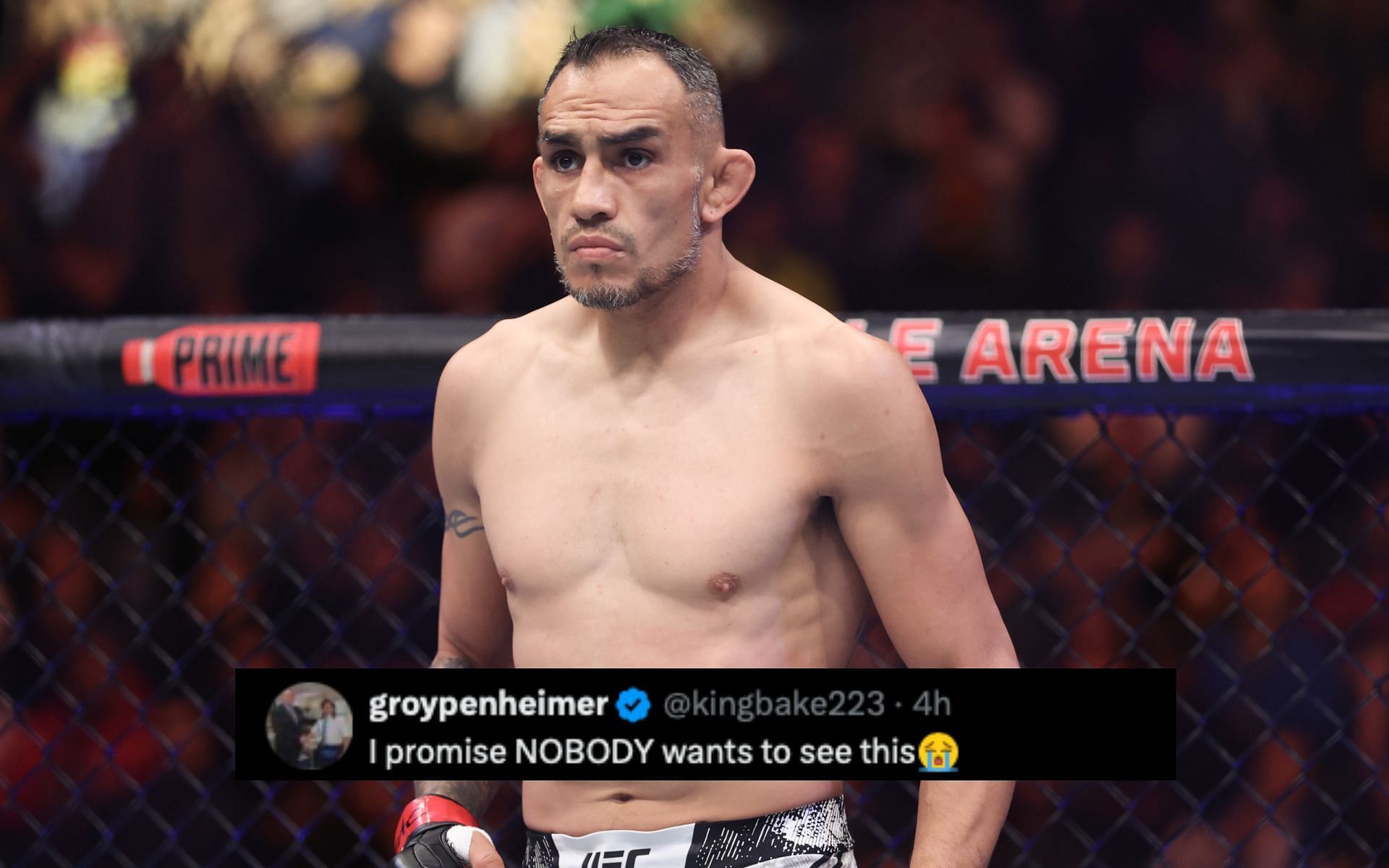 Tony Ferguson on potential boxing match against influencer. [Image courtesy: Getty Images] 