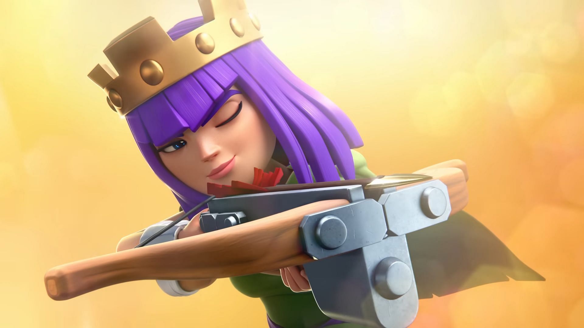 The Archer Queen is one of the best Champion cards in Clash Royale (Image via Supercell)