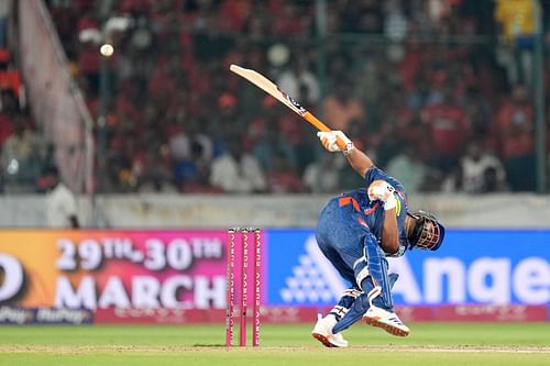 Rishabh Pant. (Image Credits: LSG X)