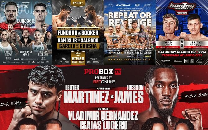 Boxing tonight (March 22, 2025): What are the fights lined up?