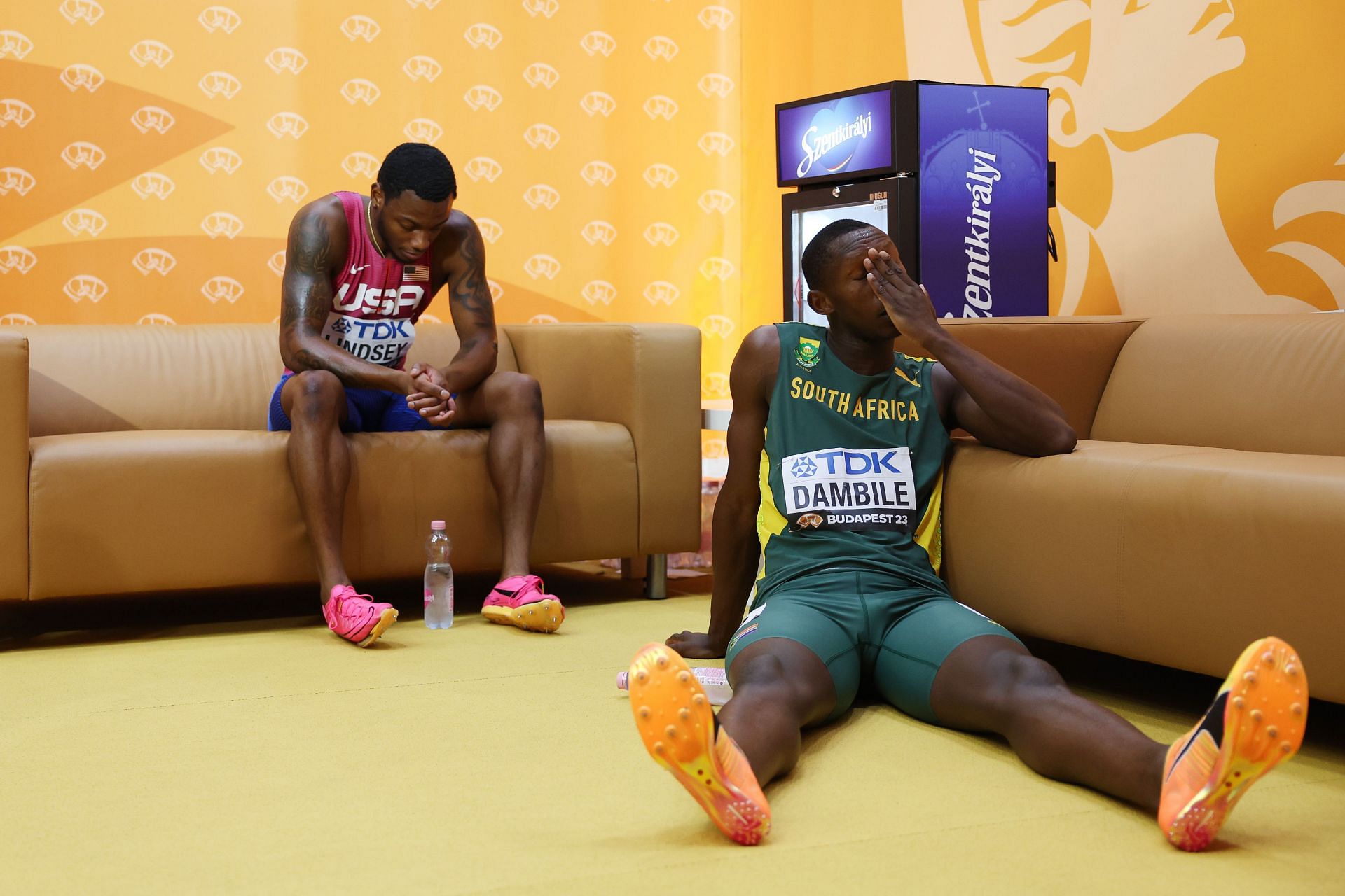 Sinesipho Dambile will feature in the 400m race of the ASA Grand Prix 1 (Image via: Getty Images)