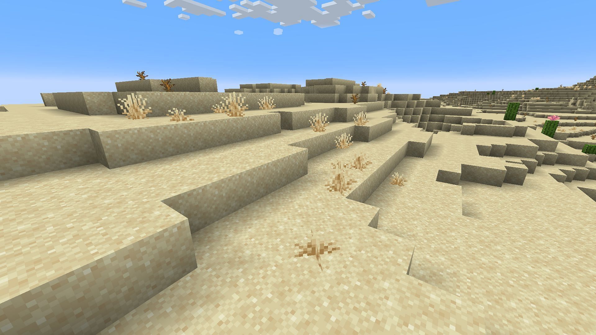 Dry grass blocks (Image via Mojang &amp; Sportskeeda Gaming)