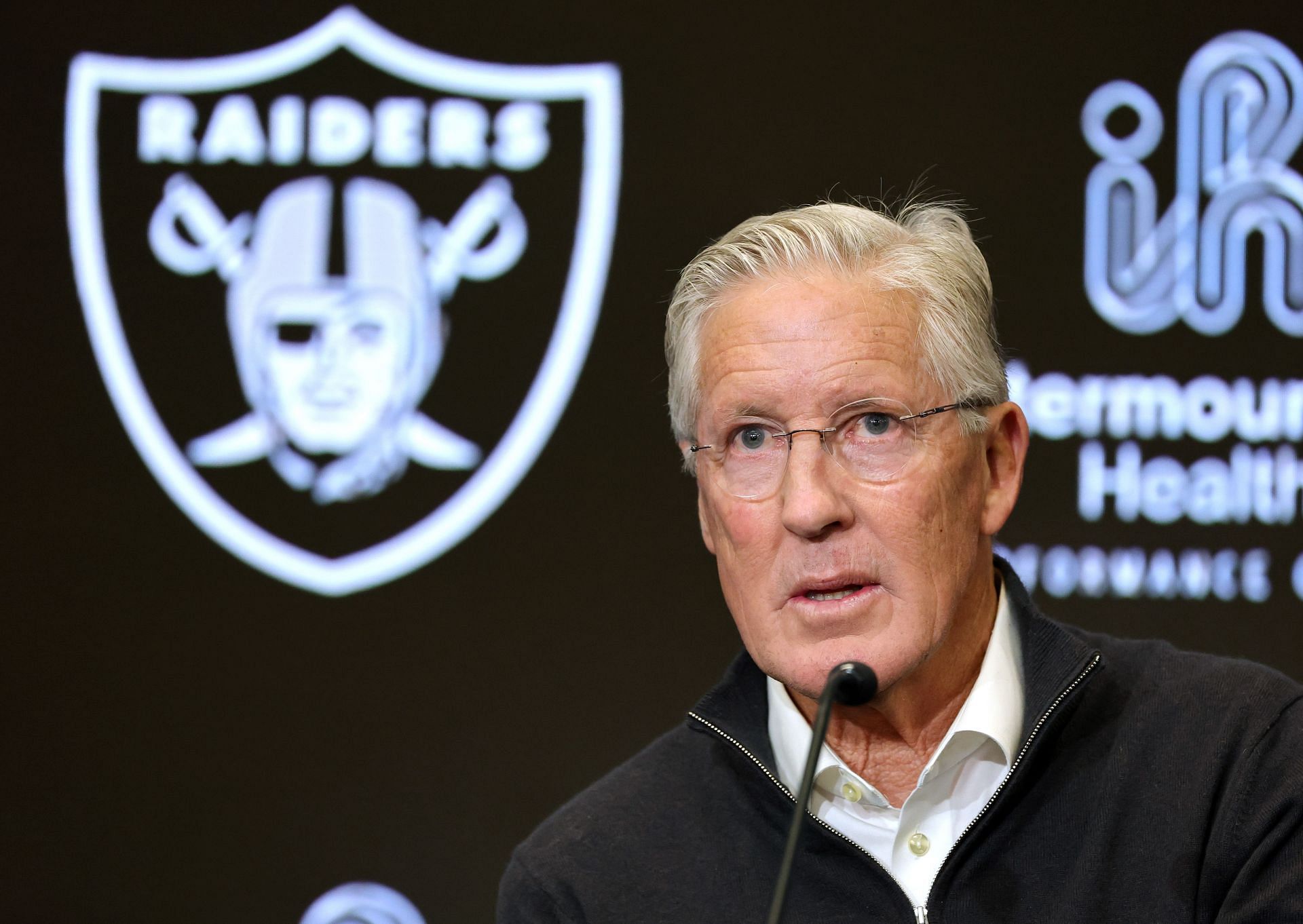 Las Vegas Raiders Introduce Pete Carroll&nbsp;As Head Coach, John Spytek&nbsp;As General Manager - Source: Getty