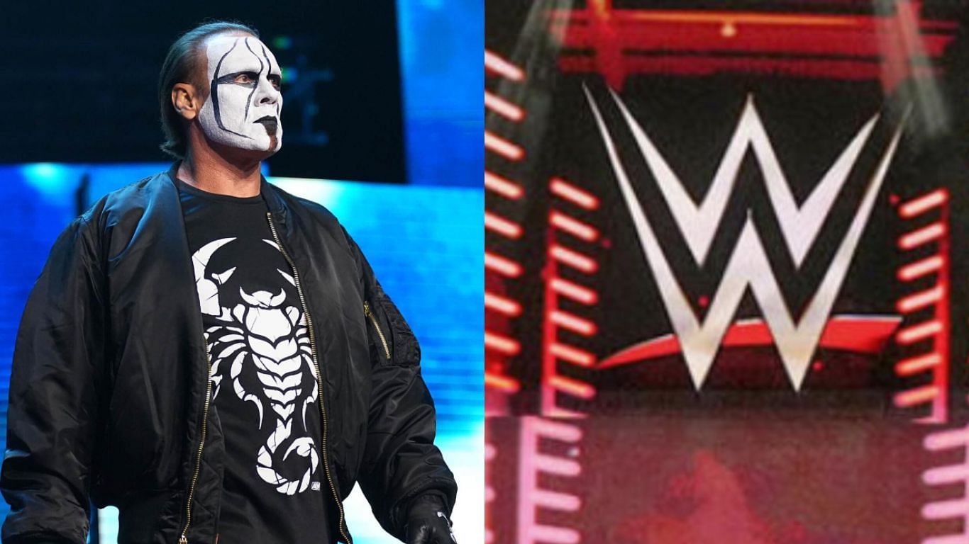 Sting retired from wrestling last year [image source: AEW IG, WWE.com]