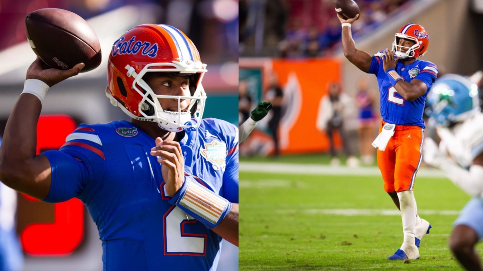 Florida Gators quarterback DJ Lagway