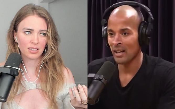 "You're annoying": QTCinderella calls out David Goggins for his "male encouragement"