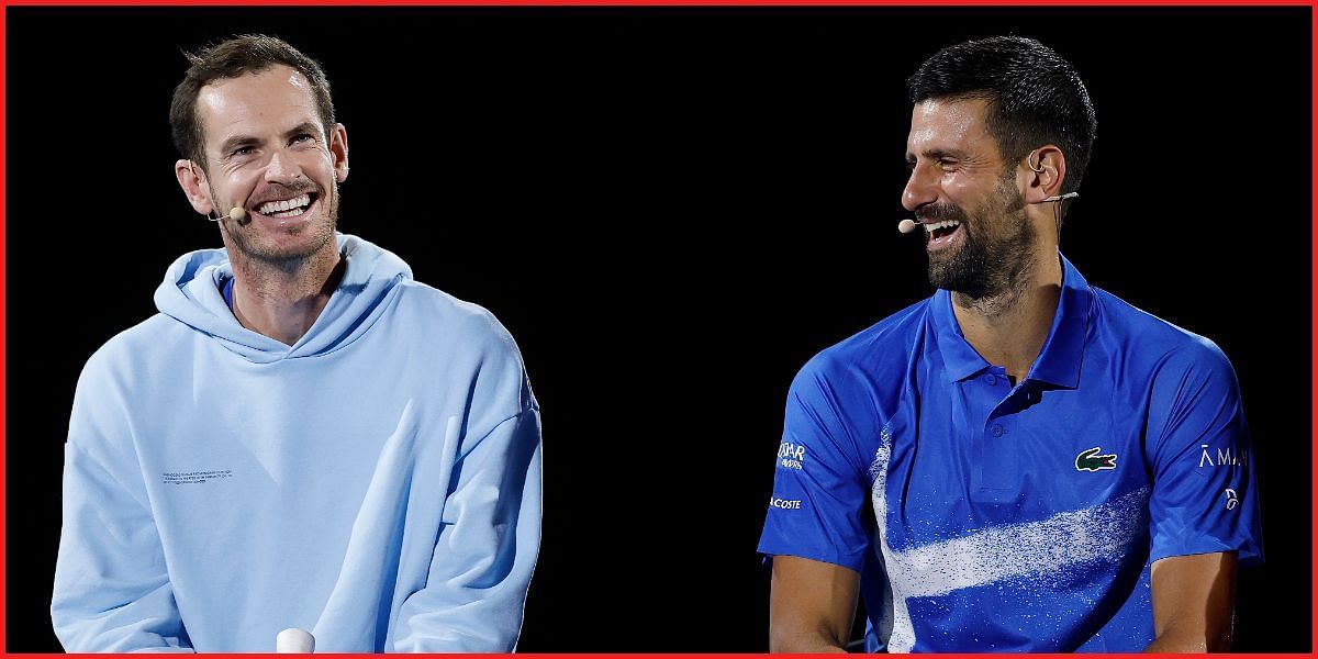 Novak Djokovic and Andy Murray (Source: Getty)