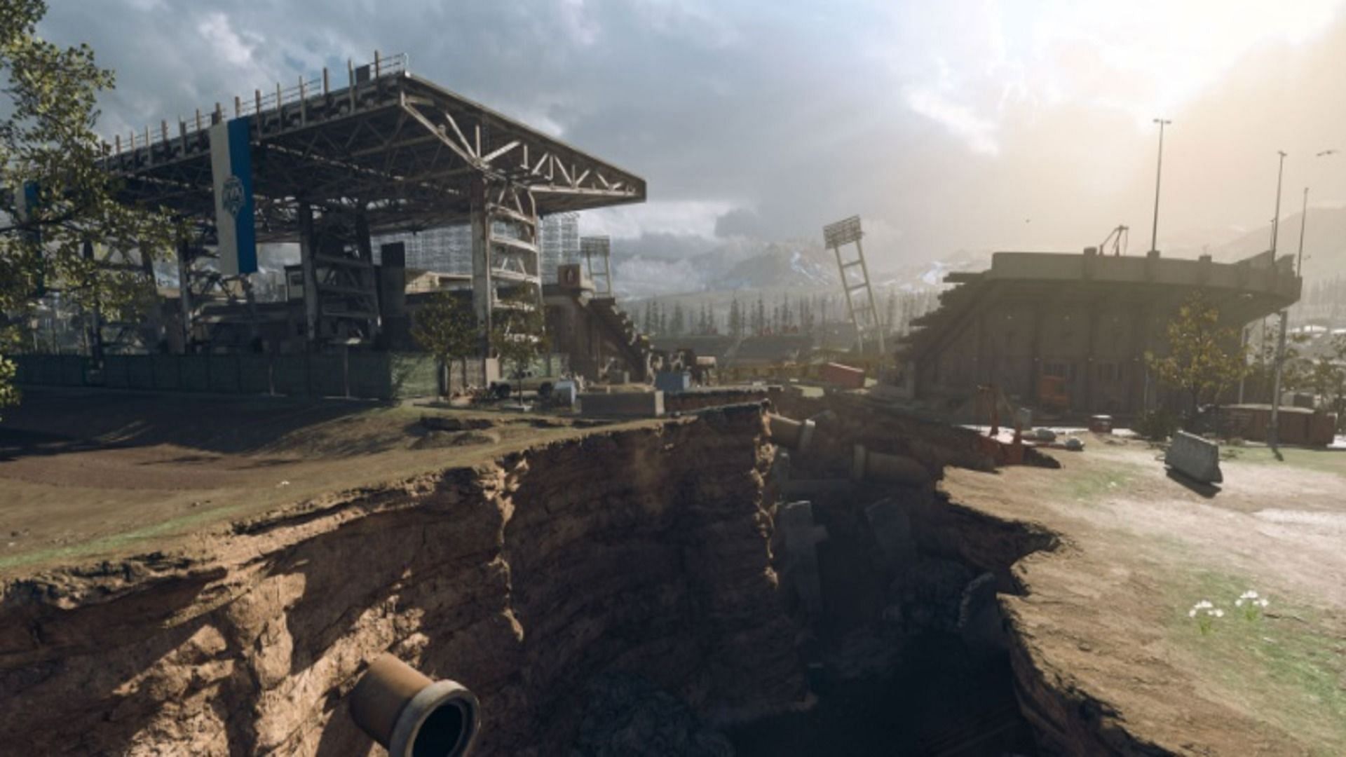 You can expect Verdansk with improved lighting, textures, and weather effects (Image via Activision)