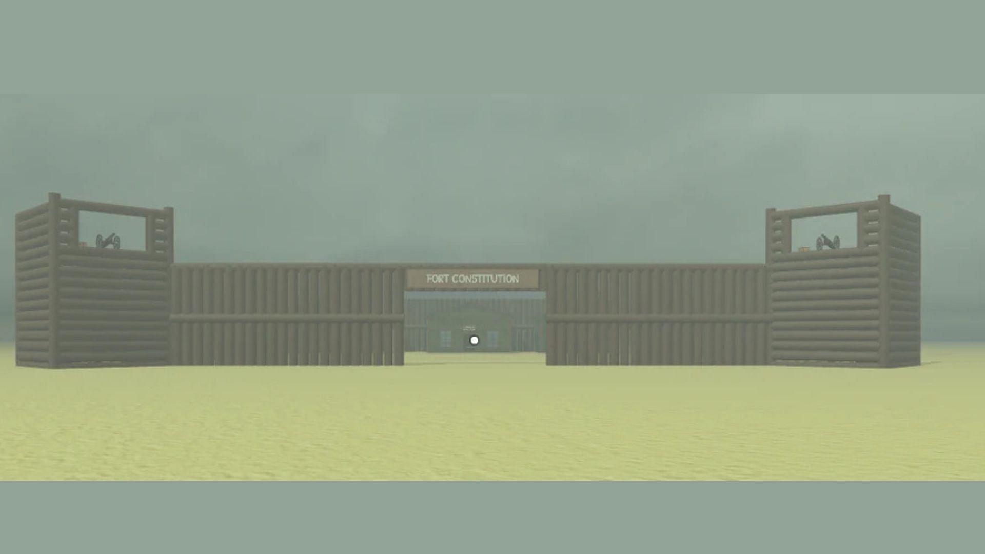 Find Captain Prescott inside Fort Constitution (Image via Roblox)