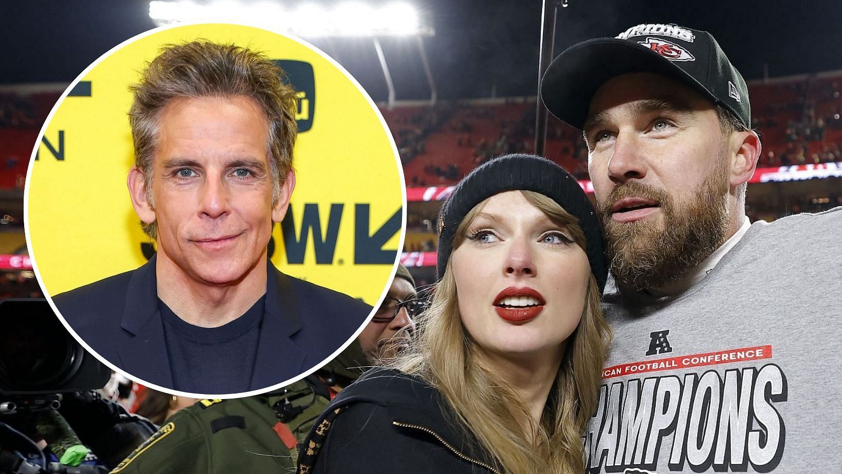 Travis Kelce agrees with Ben Stiller praising Taylor Swift&rsquo;s kindness at Knicks game 10 years ago (Image Credit: Getty)