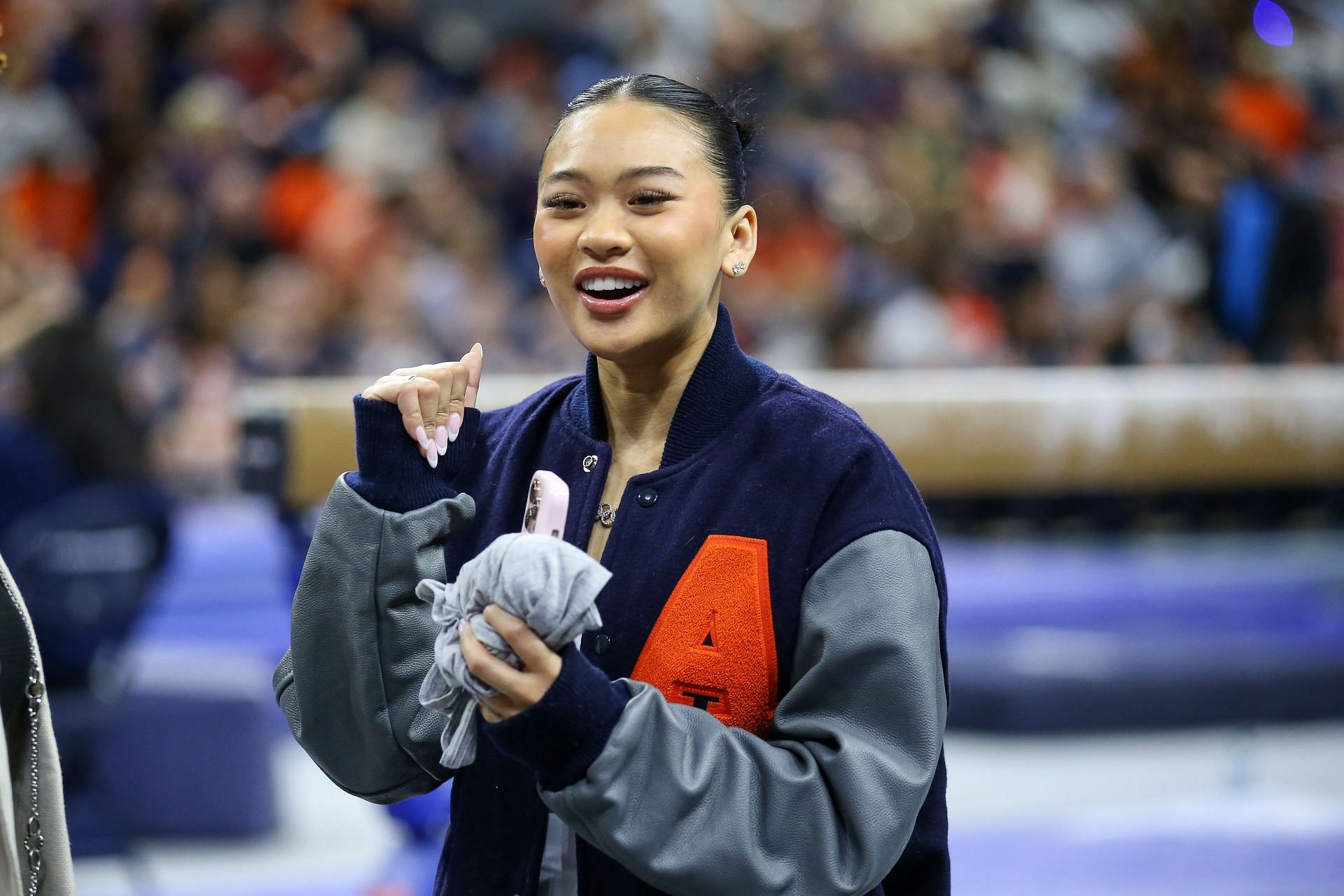 Lee makes an appearance during LSU v Auburn - Source: Getty