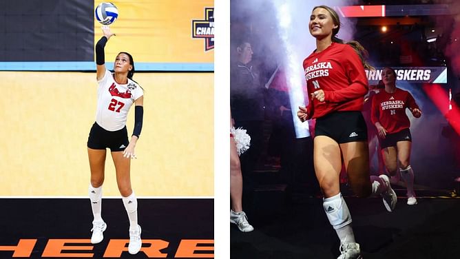 Nebraska Volleyball's Harper Murray shares a sneak peek into beach trip with teammate Maisie Boesiger