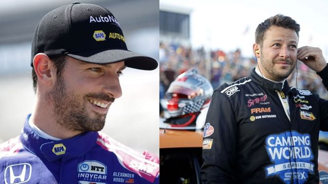 Alexander Rossi wishes Marco Andretti a happy birthday with a three-word message