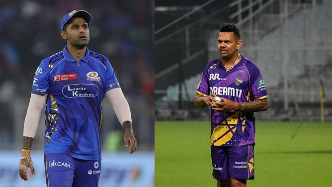 Picking a combined MI-KKR playing 11 with impact sub ahead of IPL 2025 clash ft. Suryakumar Yadav, Sunil Narine