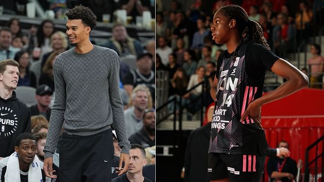 "Highest ceiling out of everyone" - WNBA fans erupt over 6-foot-6 Victor Wembanyama comp Dominique Malonga's plans to come over in 2025