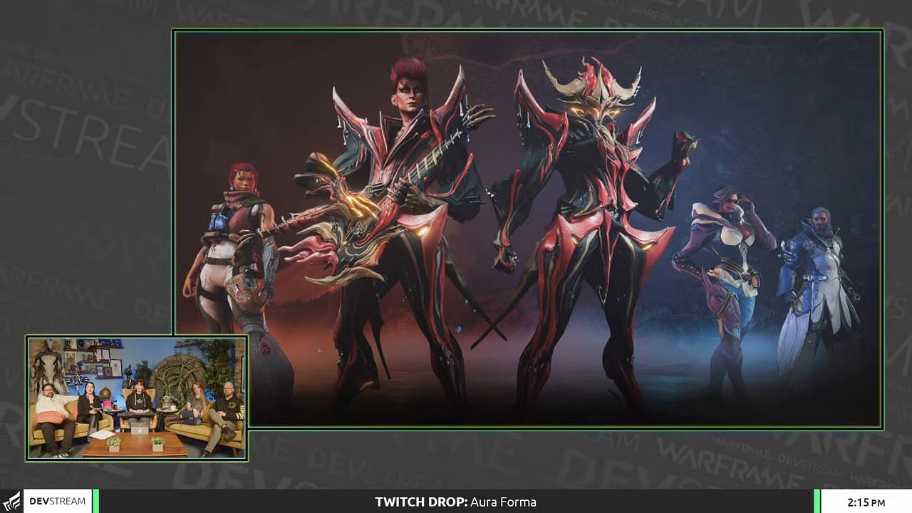 The four protoframes as revealed in Devstream 185 (Image via Digital Extremes)