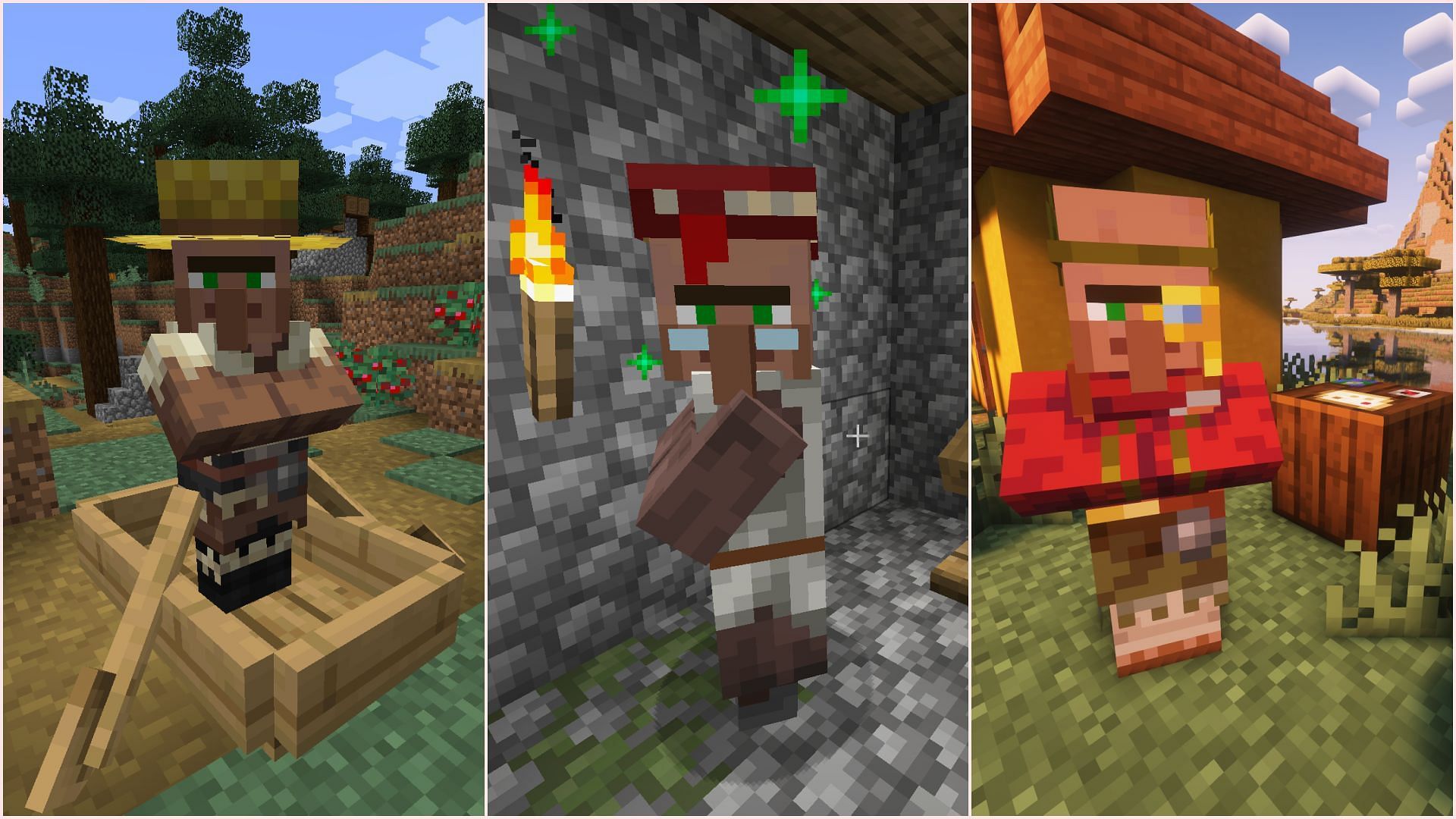 Some villagers are better than others (Image via Sportskeeda Gaming/Mojang Studios)